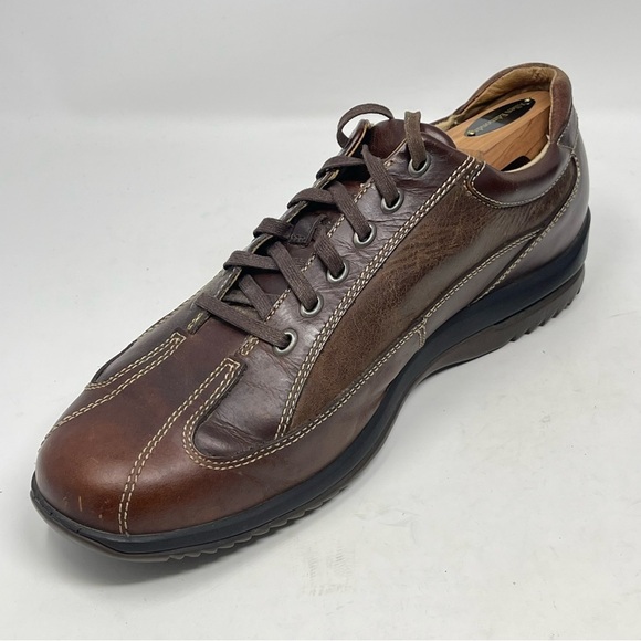 Rockport Powered by DMX Shoes Mens 9.5 M Brown Leather Comfort Casual Oxford main image 5